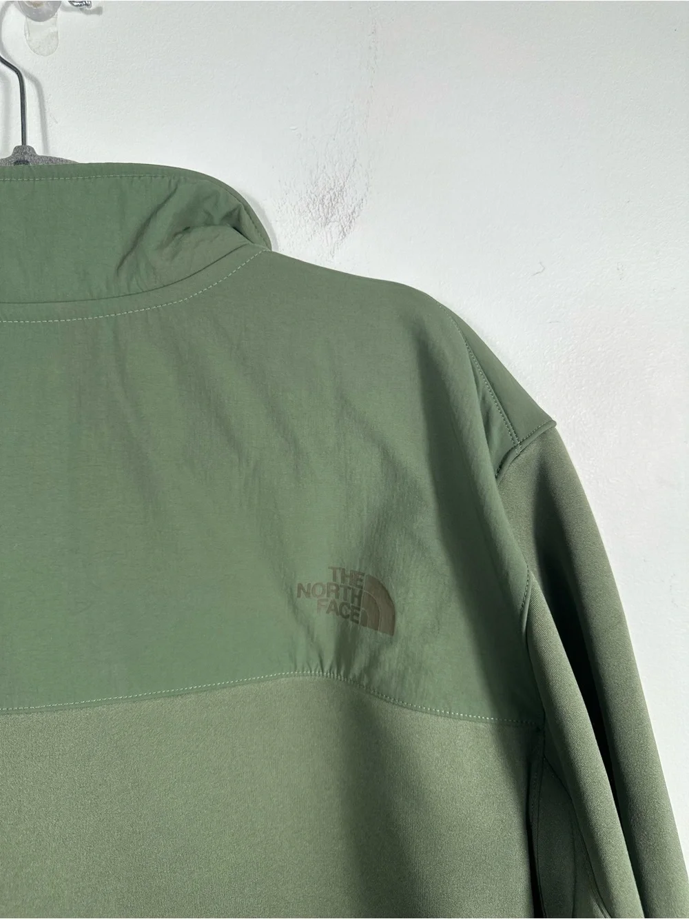 The North Face Apex Quester Full Zip Soft Shell Jacket Men’s XXL Olive Green